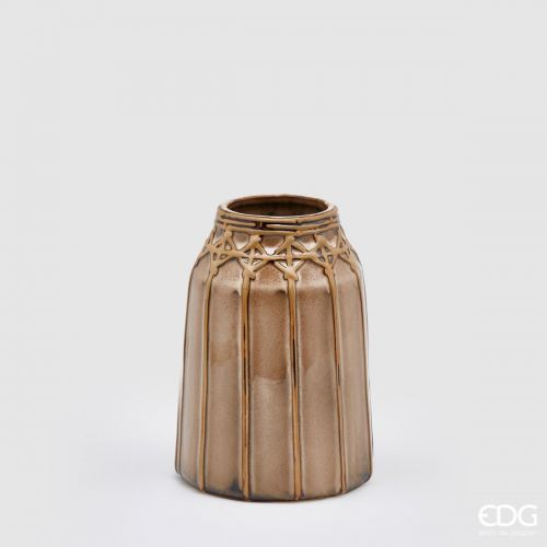 Vaso Decorato Righe Sand