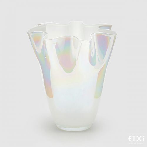 Vaso Drappo White