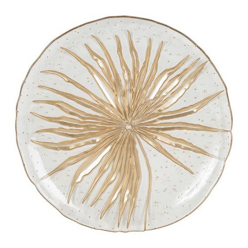 Piatto Majorque Gold Cote' Table