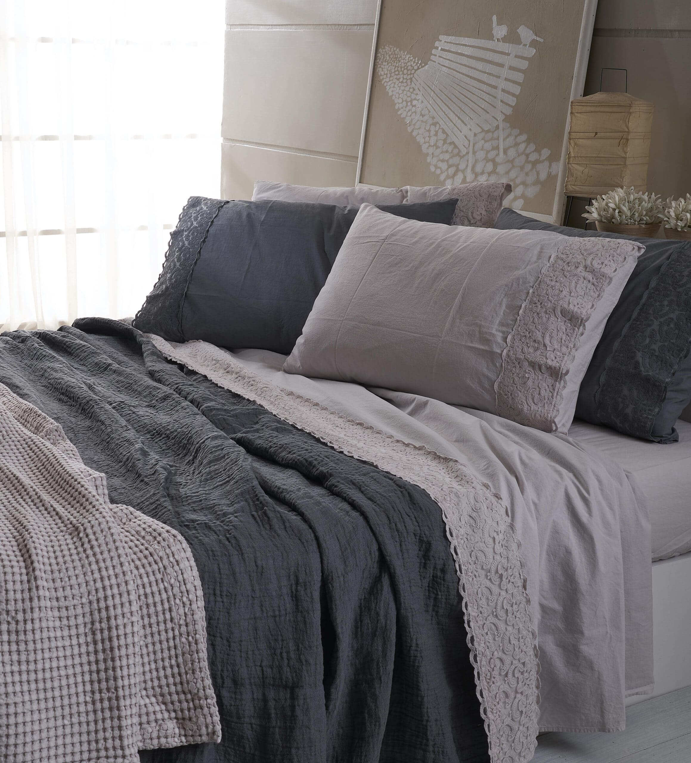Completo letto matrimoniale regina-Creole Home - immagine 3