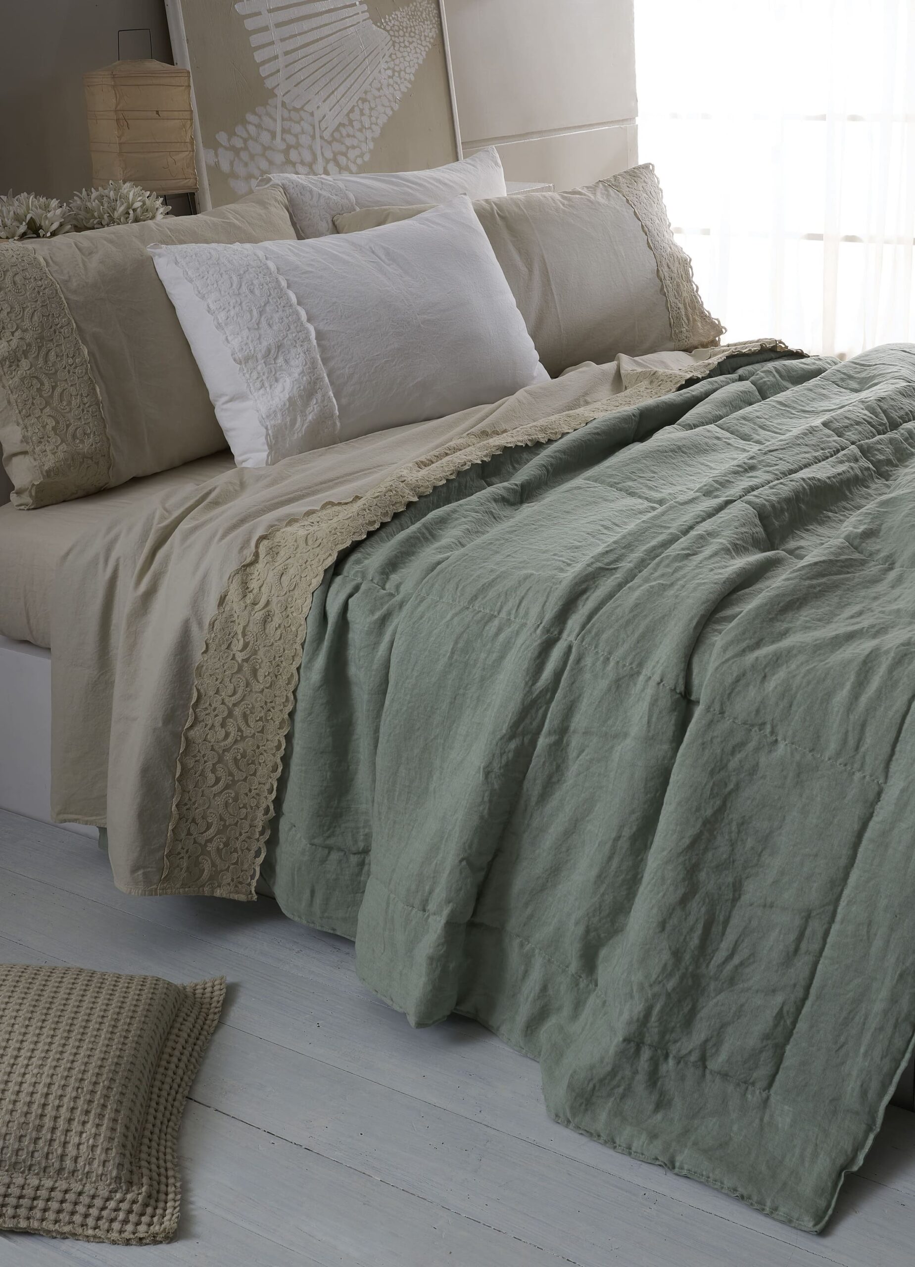 Completo letto matrimoniale regina-Creole Home