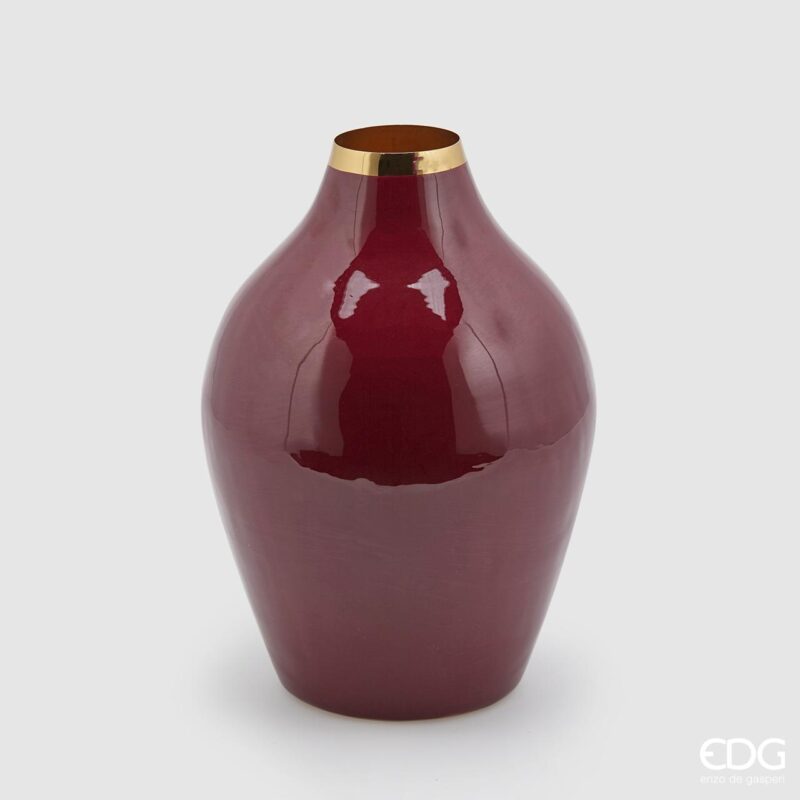 Vaso charm anfora smaltato