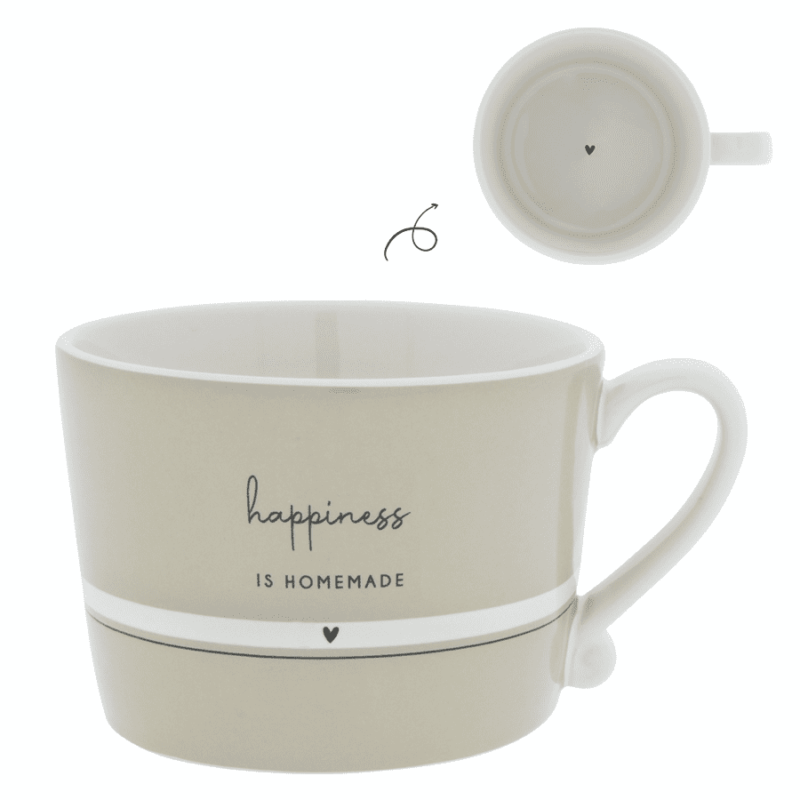Tazza colazione Happiness is homemade