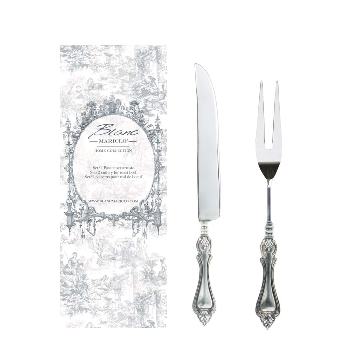 Set 2 posate arrosto