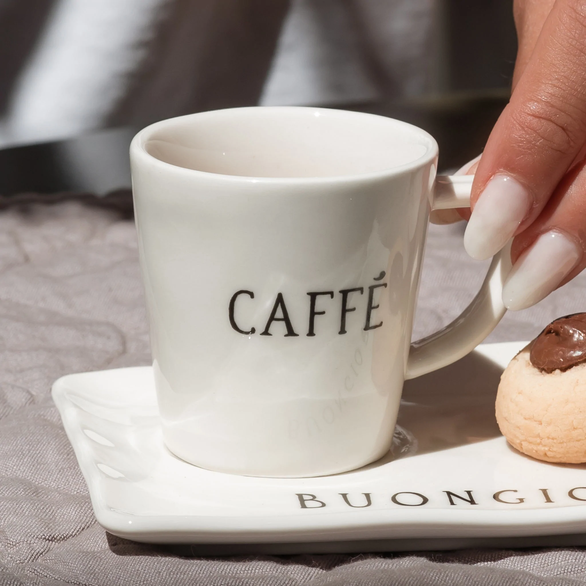 Set 2 tazzine espresso "Caffe'