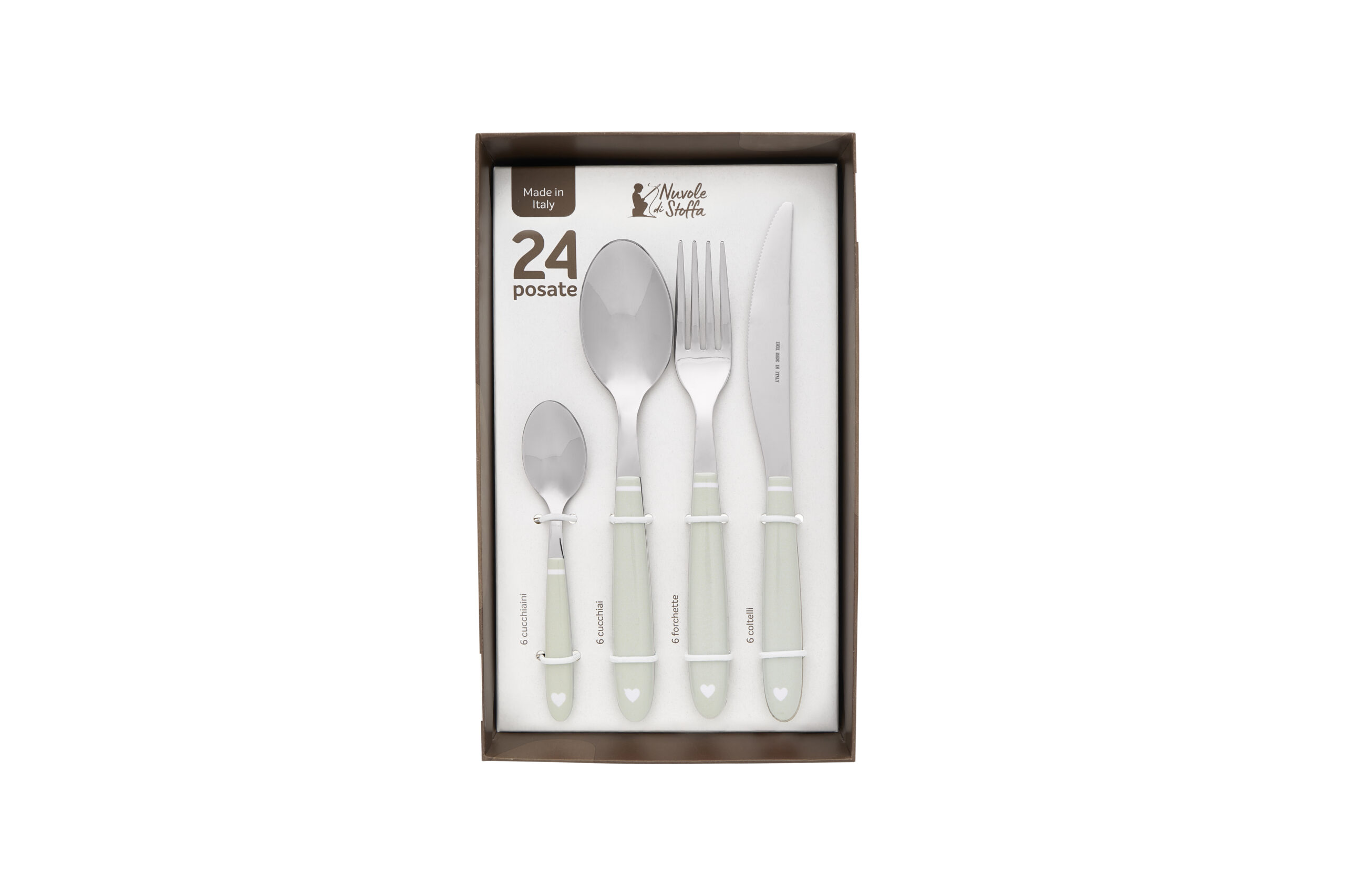 Set 24 posate Demetra