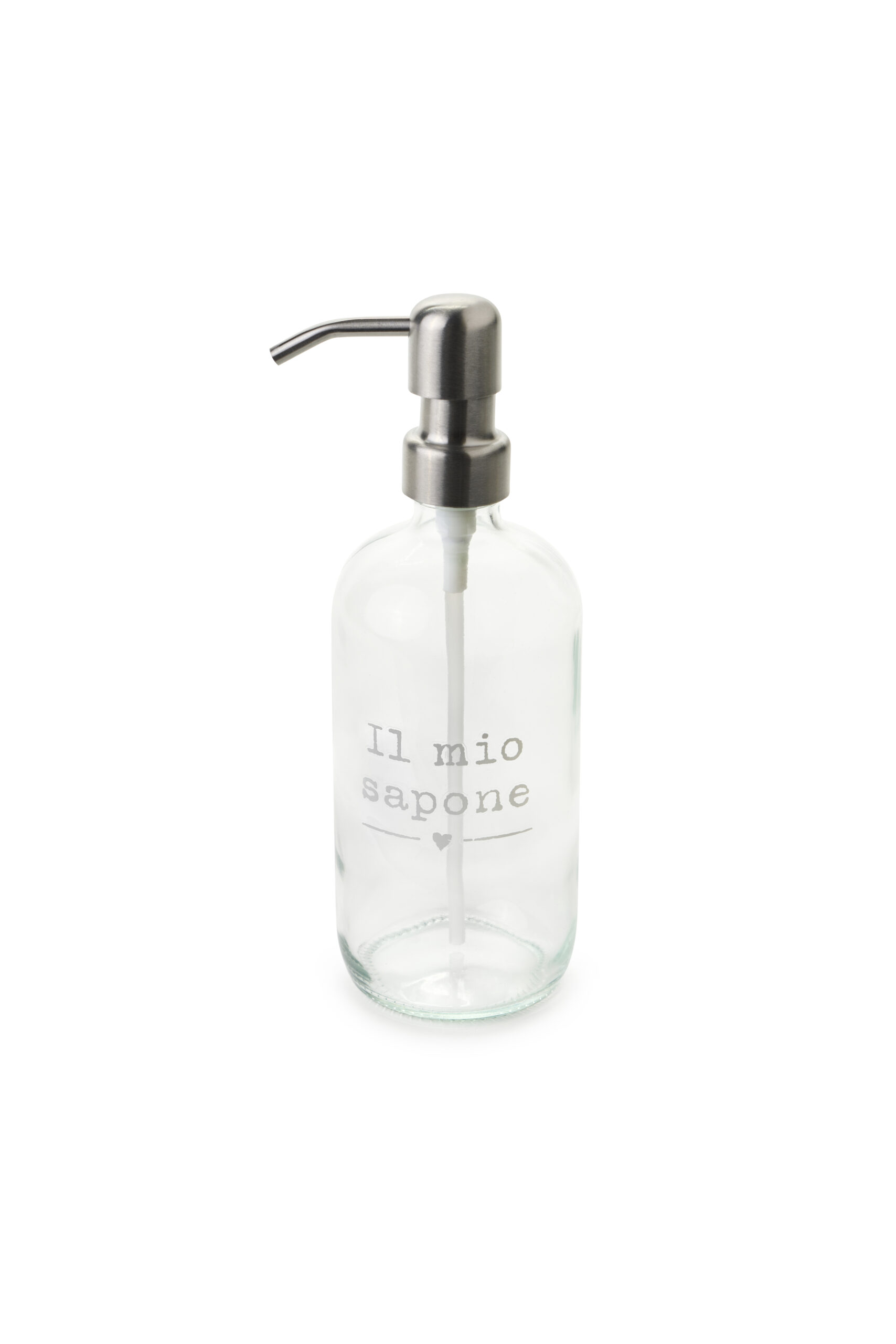 Dosatore vetro " Il mio sapone "