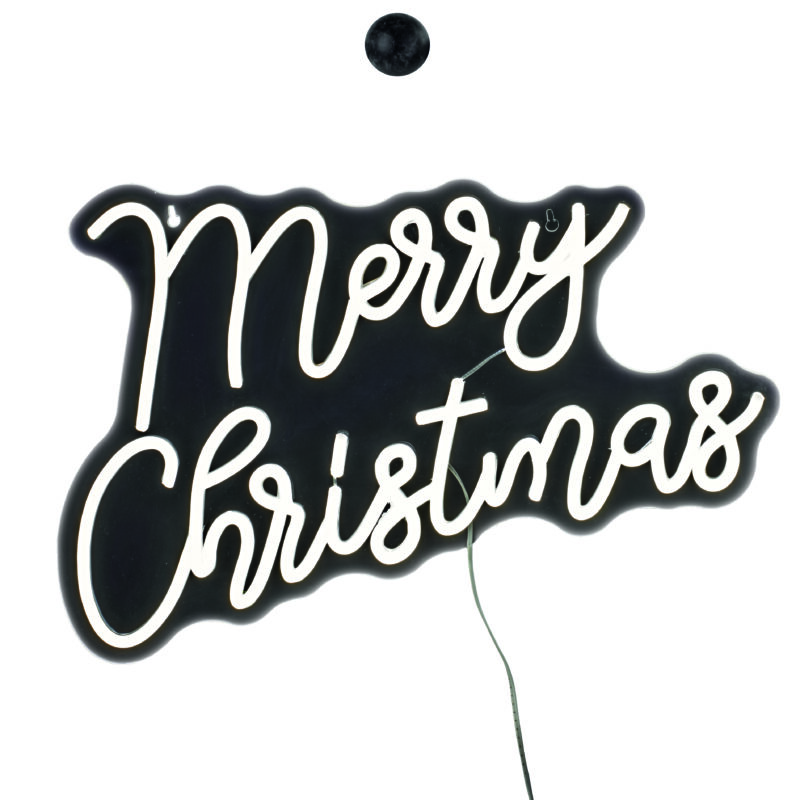 Pannello led Merry Christmas Neon
