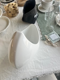 Vaso mezzaluna bianca - immagine 3
