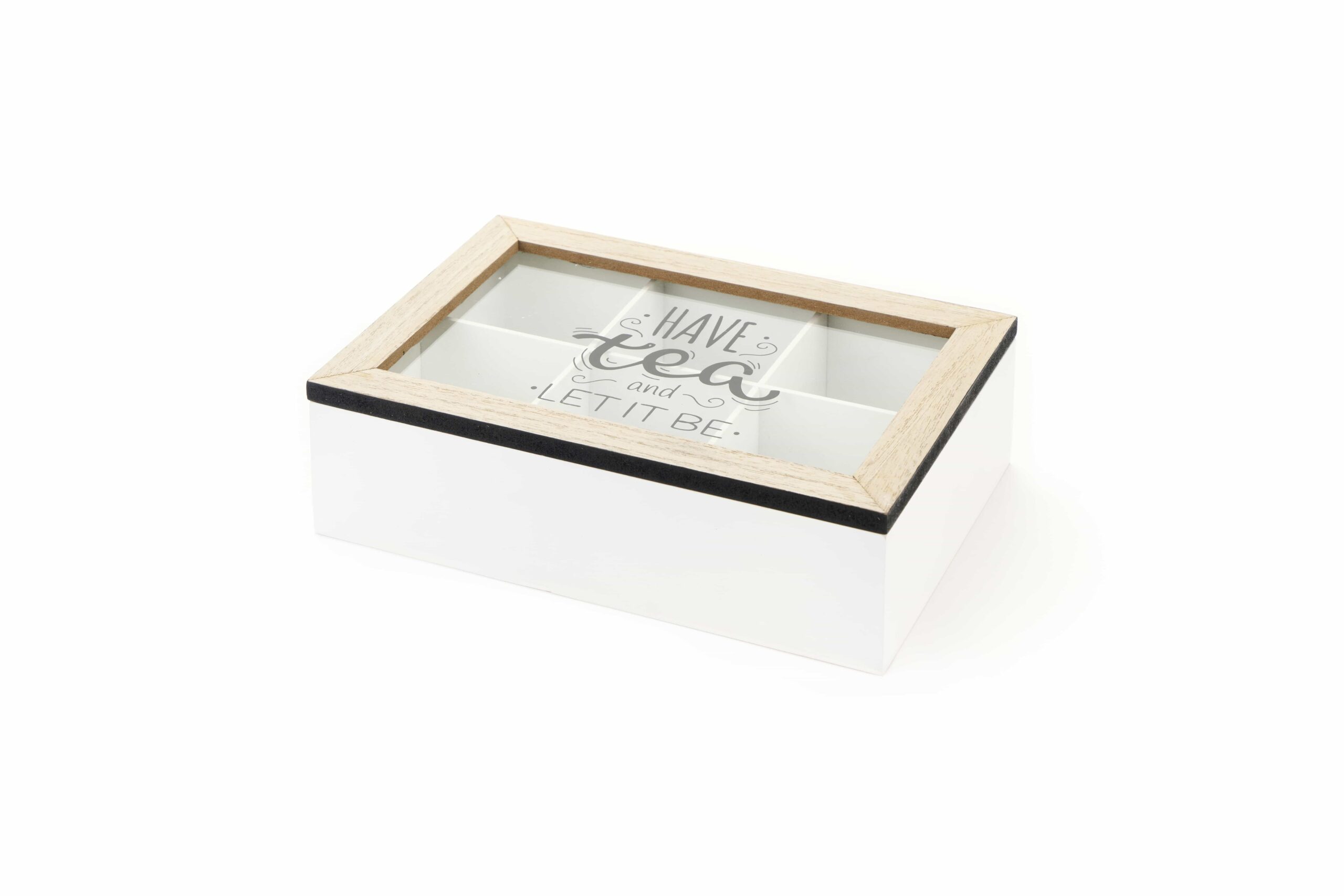 Scatola the' 6 posti legno