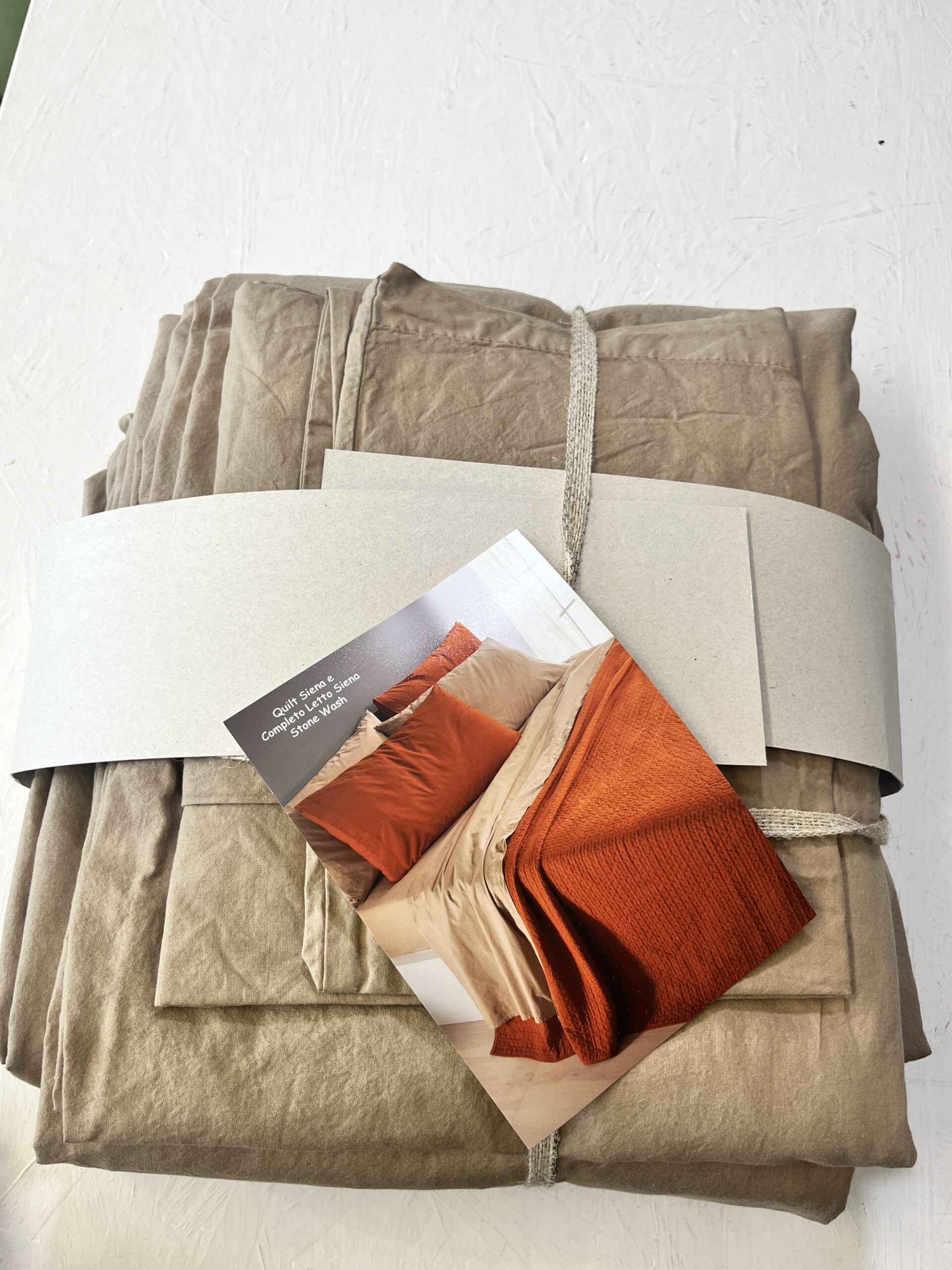 Completo letto Siena- NO STIRO - immagine 5