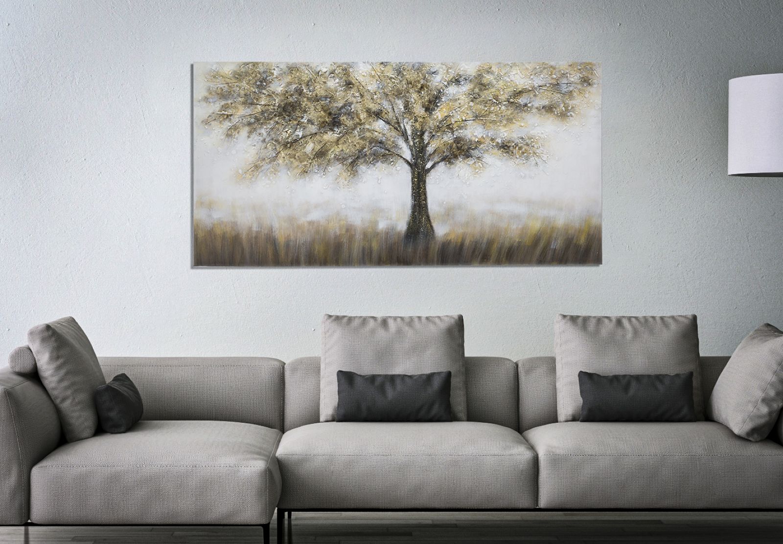 Dipinto su tela Tree Dark