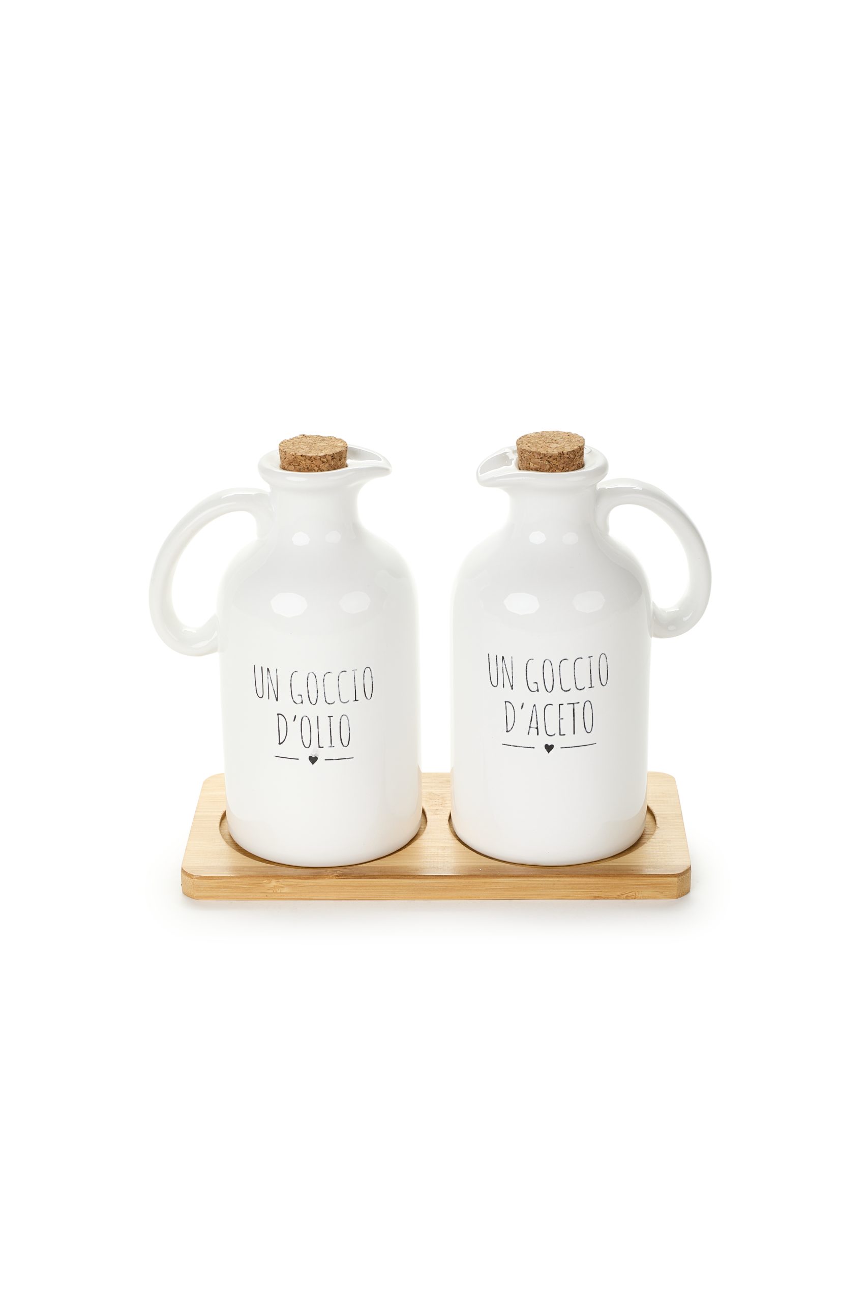 Set bottiglia olio e aceto - immagine 2