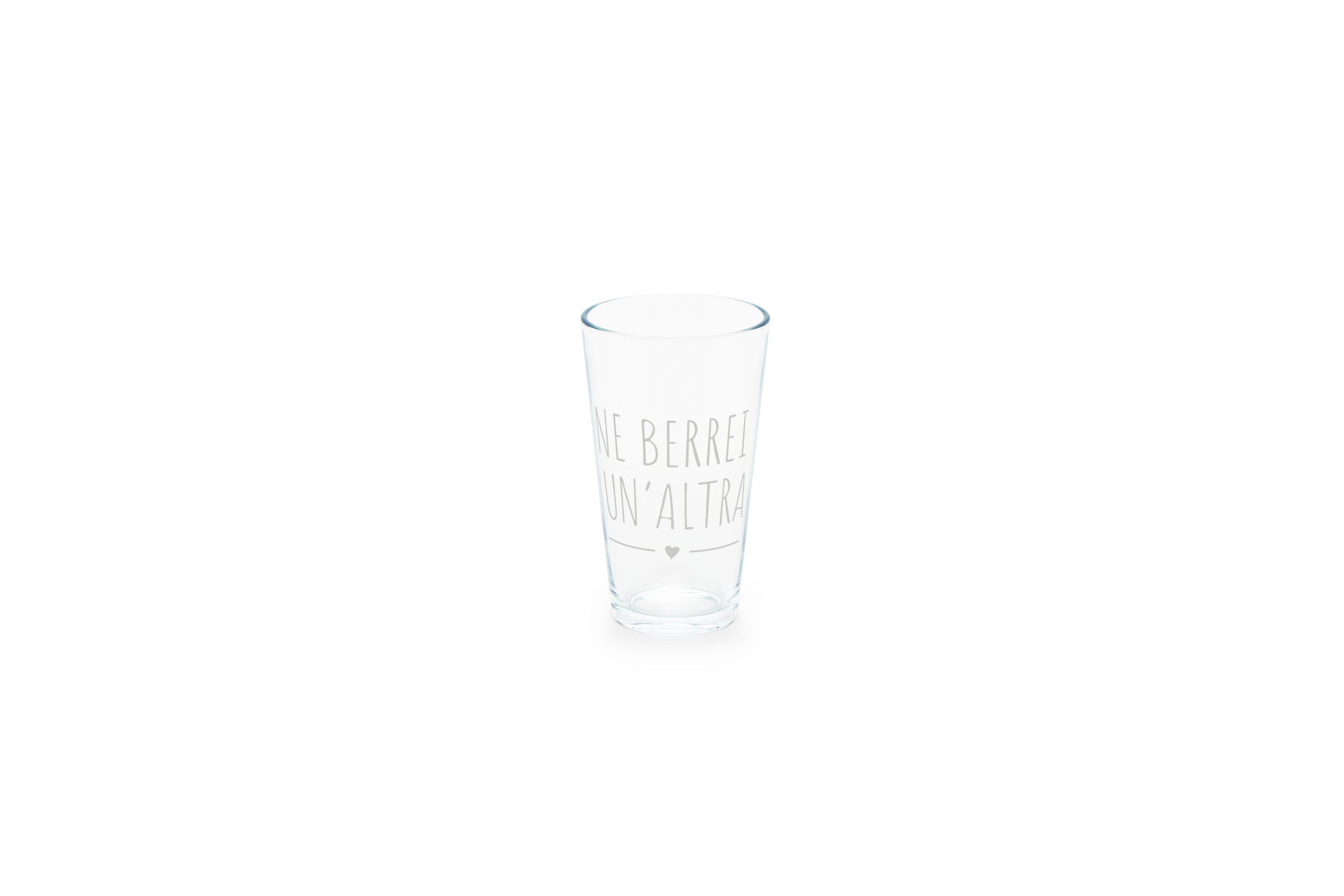 Set 6 bicchieri birra " ne berrei un'altra"