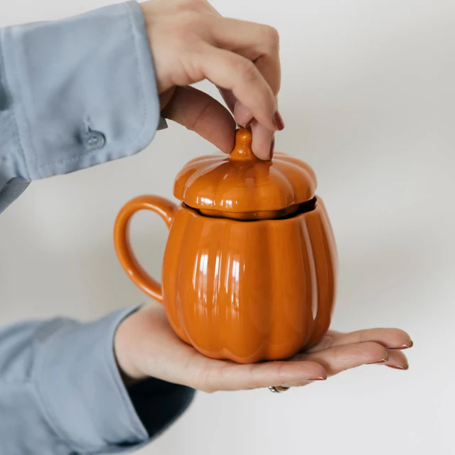 Tazza zucca arancione